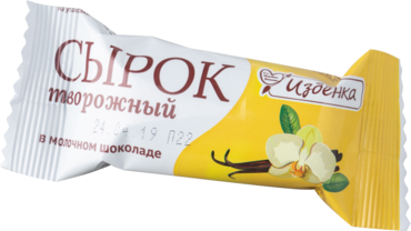 Сырок творожный «ВкусВилл» в молочном шоколаде, 40 г Сырок творожный «ВкусВилл» в молочном шоколаде, 40 г