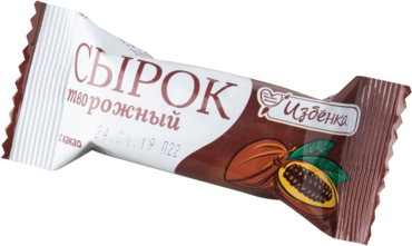 Сырок творожный 5% «ВкусВилл» с какао, 40 г Сырок творожный 5% «ВкусВилл» с какао, 40 г