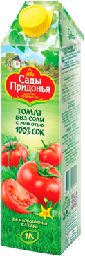 Сок «Сады Придонья» томатный с солью, 1 л Сок «Сады Придонья» томатный с солью, 1 л