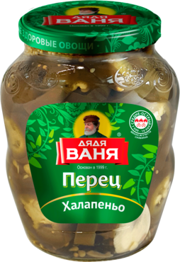 Перец «Дядя Ваня» Халапеньо, 350 г Перец «Дядя Ваня» Халапеньо, 350 г