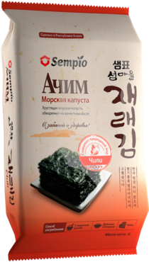 Морская капуста «Ачим» сушеная, с перцем Чили, 5 г Морская капуста «Ачим» сушеная, с перцем Чили, 5 г