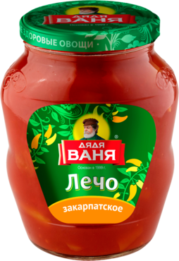 Лечо «Дядя Ваня» закарпатское, 680 г Лечо «Дядя Ваня» закарпатское, 680 г