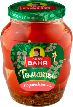 Томаты «Дядя Ваня» маринованные, 1,8 кг Томаты «Дядя Ваня» маринованные, 1,8 кг