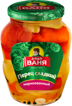 Перец «Дядя Ваня» маринованный, сладкий, 680 г Перец «Дядя Ваня» маринованный, сладкий, 680 г