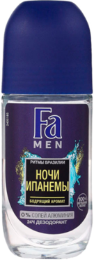 Роликовый дезодорант «FA Men» Ночи Ипанемы, 50 мл Роликовый дезодорант «FA Men» Ночи Ипанемы, 50 мл