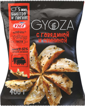 Пельмени GYOZA «Vici» с говядиной и свининой, 400 г Пельмени GYOZA «Vici» с говядиной и свининой, 400 г