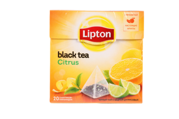 Чай черный «Lipton» Цитрус, 20 пирамидок Чай черный «Lipton» Цитрус, 20 пирамидок