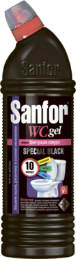 Гель «Sanfor» WC Special Black, 750 г Гель «Sanfor» WC Special Black, 750 г