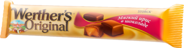 Мягкий ирис «Werther's» в шоколаде, 45 г Мягкий ирис «Werther's» в шоколаде, 45 г
