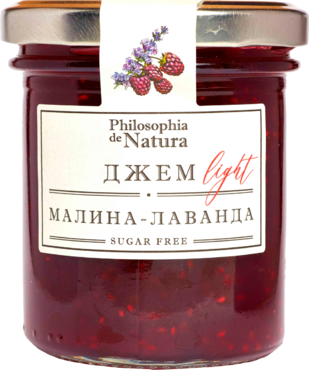 Джем «Philosophia de Natura» Малина-Лаванда, 180 г Джем «Philosophia de Natura» Малина-Лаванда, 180 г