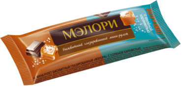 Мини-рулет «Мэлори» с соленой карамелью, 40 г Мини-рулет «Мэлори» с соленой карамелью, 40 г