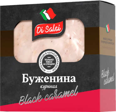 Буженина «Di Salsi» куриная Black caramel, 300 г Буженина «Di Salsi» куриная Black caramel, 300 г