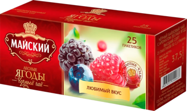 Чай черный «Майский» Лесные ягоды Чай черный «Майский» Лесные ягоды