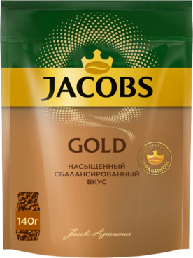Кофе «Jacobs Gold», 140 г Кофе «Jacobs Gold», 140 г