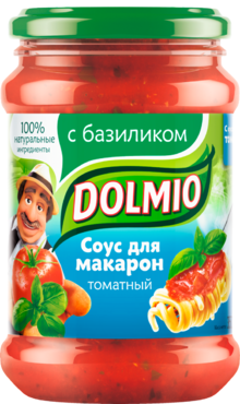 Томатный соус «Dolmio» с базиликом, 350 г Томатный соус «Dolmio» с базиликом, 350 г