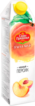 Нектар «Сады Придонья Exclusive» Нежный персик, 1 л Нектар «Сады Придонья Exclusive» Нежный персик, 1 л