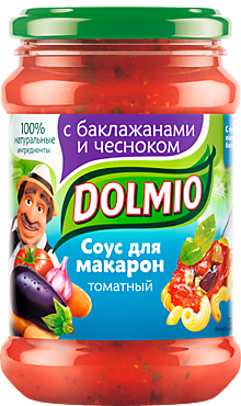 Томатный соус «Dolmio» с баклажанами и чесноком, 350 г