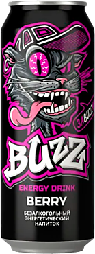 Напиток энергетический «Buzz» Berry, 450 мл