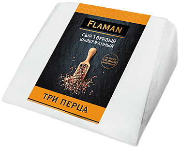 Сыр 26% «Flaman» три перца, 200 г