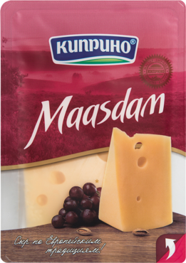 Сыр «Киприно» Маасдам, 125 г Сыр «Киприно» Маасдам, 125 г