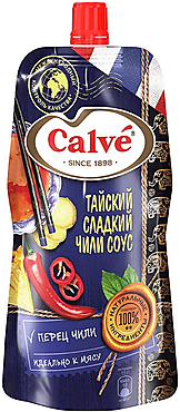 «Calve», cоус «Тайский» сладкий чили, 230 г