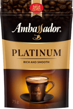 Кофе растворимый «Ambassador» Platinum, 75 г Кофе растворимый «Ambassador» Platinum, 75 г