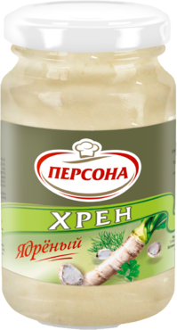 Хрен «Персона» Ядреный, 170 г Хрен «Персона» Ядреный, 170 г