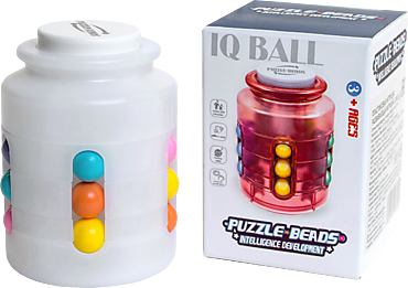 Игрушка-головоломка «Puzzle beads» Бутылочка с шариками