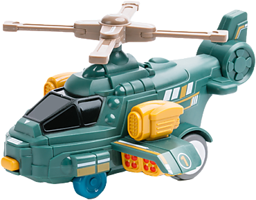 Игрушечный вертолёт, меняющий форму при ударе «Mao Bao» Арт. HY-653