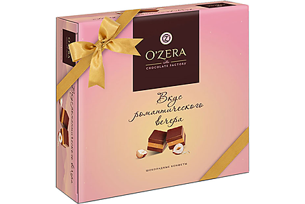 «OЗera», конфеты шоколадные «Вкус романтического вечера», 195 г