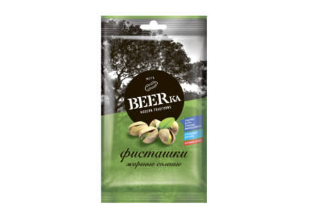 Фисташки «Beerka» жареные, солёные, 80 г