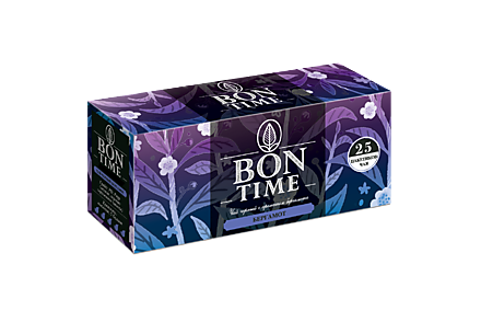 Чай черный «Bontime» с бергамотом, 25 пакетиков, 50 г