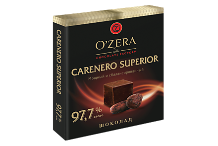 Шоколад «O'Zera» Carenero Superio горький, 90 г