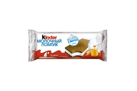 Пирожное «Kinder» Молочный ломтик, 28 г