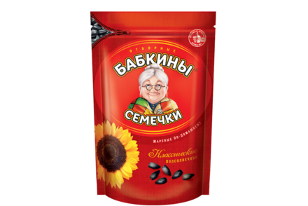 Семечки отборные, жареные «Бабкины семечки», 500 г