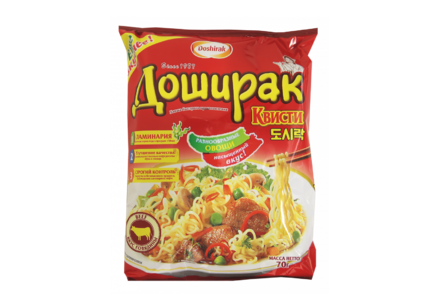 Лапша «Доширак Квисти» со вкусом говядины, 70 г
