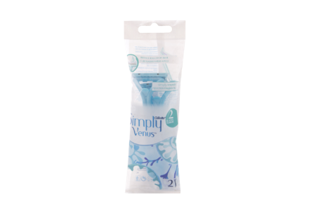 Одноразовый станок для бритья «Gillette» Simply Venus/SatinCare, 2шт