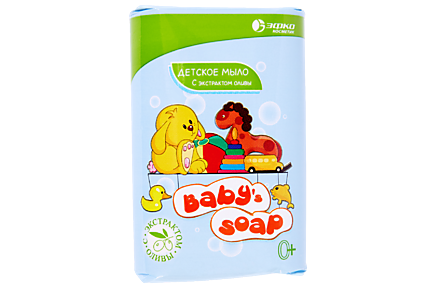 Мыло туалетное «Baby's Soap» с экстрактом оливы, 90 г