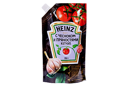 Кетчуп «Heinz» с чесноком и пряностями, 320 г