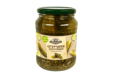 Огурцы «Домашние заготовки» маринованные, 720 мл