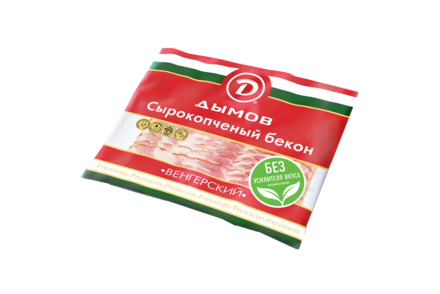Бекон «Дымов» Венгерский, сырокопченый, 150 г