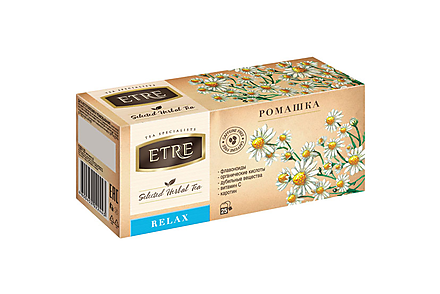 «ETRE», чайный напиток Relax Ромашка, 32 г