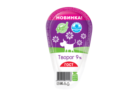 Творог 9%, 220 г