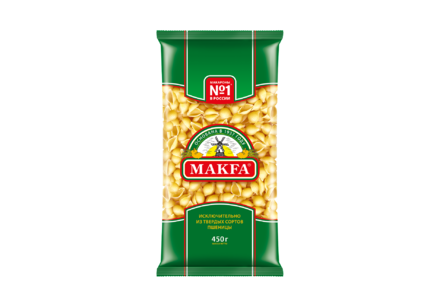 Макароны «Makfa» Ракушки, 450 г