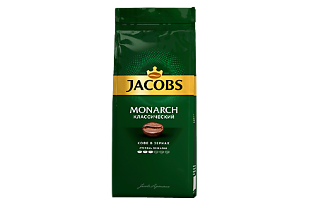 Кофе «Jacobs Monarсh» в зернах, 230 г