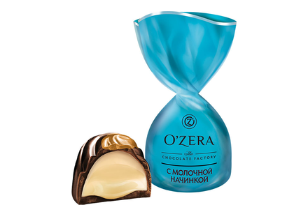 «O'Zera», конфеты с молочной начинкой (упаковка 0,5 кг)