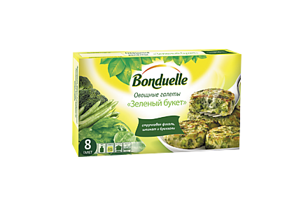 Овощные галеты «Bonduelle» Зеленый букет, 300 г