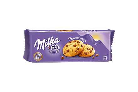 Печенье «Milka» с кусочками шоколада, 168 г