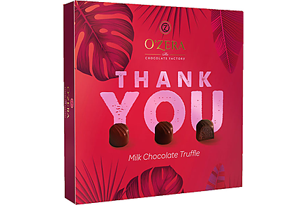 «OZera», thank you трюфель в молочном шоколаде, 140 г