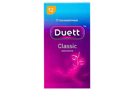 Презервативы «Duett» Классические, 12шт